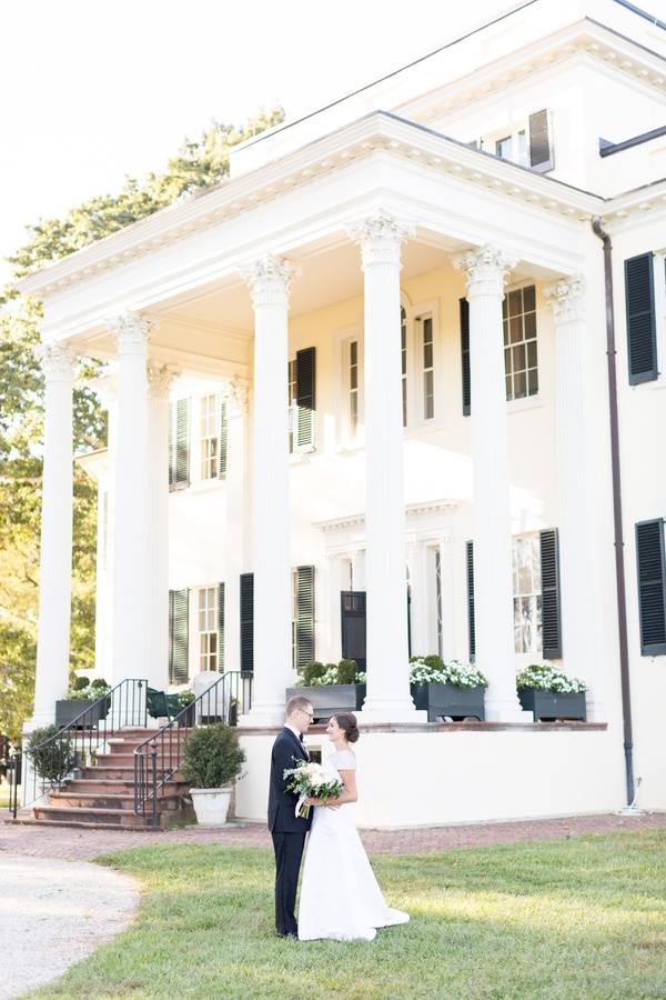 Romantic Blush and Green Garden Wedding