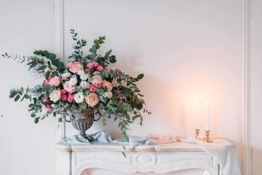 Pastel Bridal Portrait Inspiration from Paris