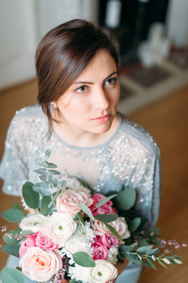 Pastel Bridal Portrait Inspiration from Paris