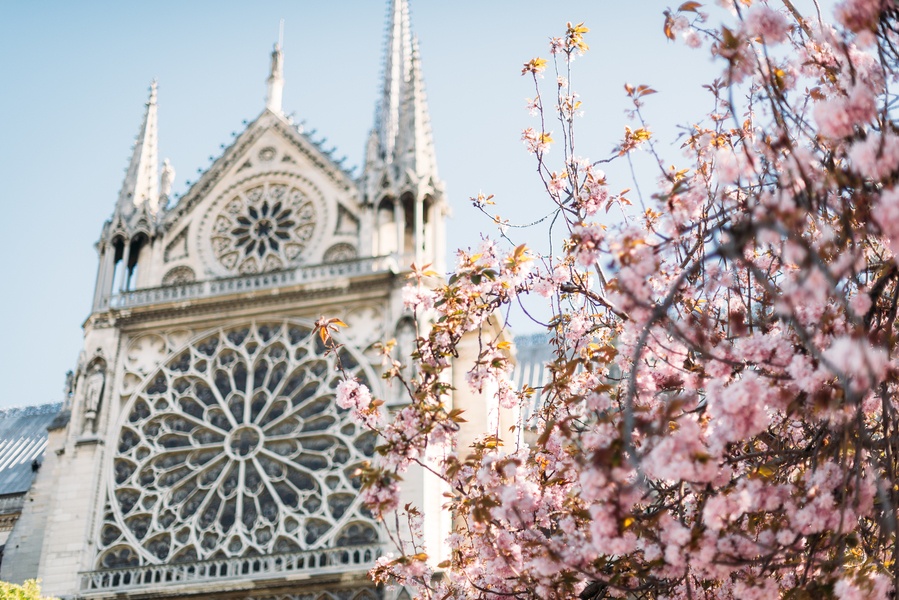 Pastel Bridal Portrait Inspiration from Paris