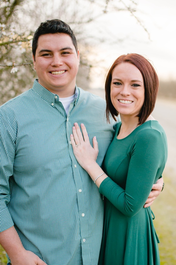 Blossom Trail Engagement Photos