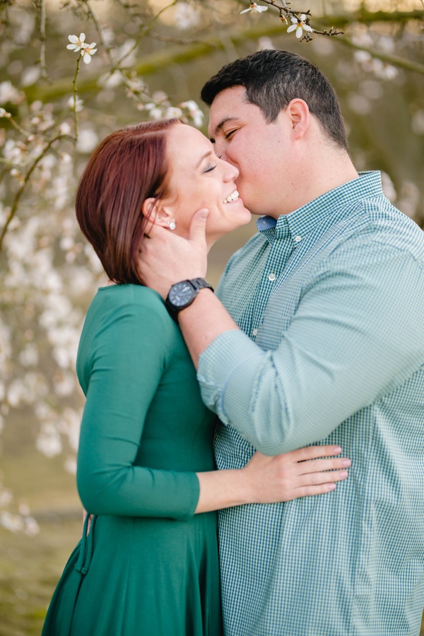 Blossom Trail Engagement Photos