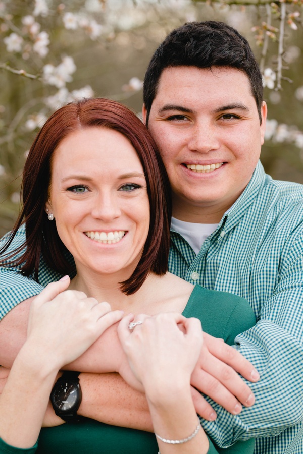 Blossom Trail Engagement Photos