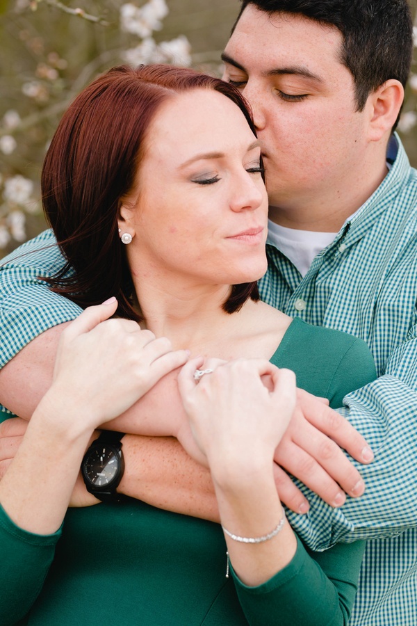 Blossom Trail Engagement Photos