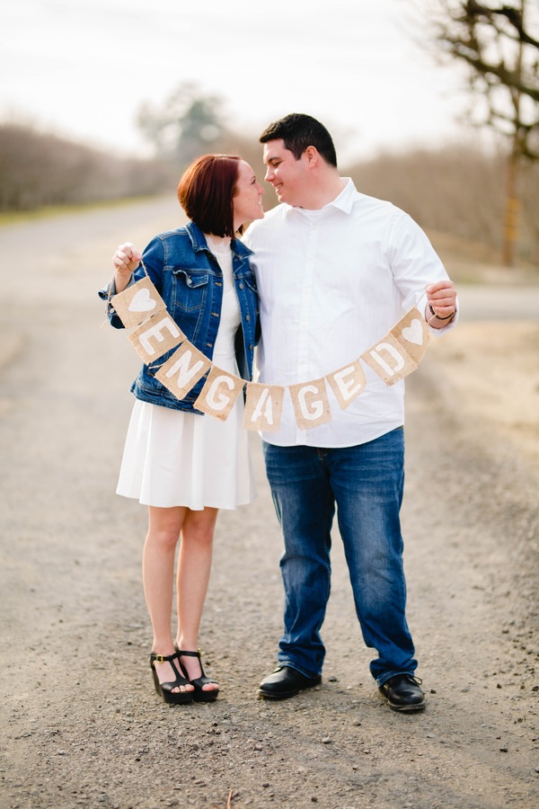 Blossom Trail Engagement Photos