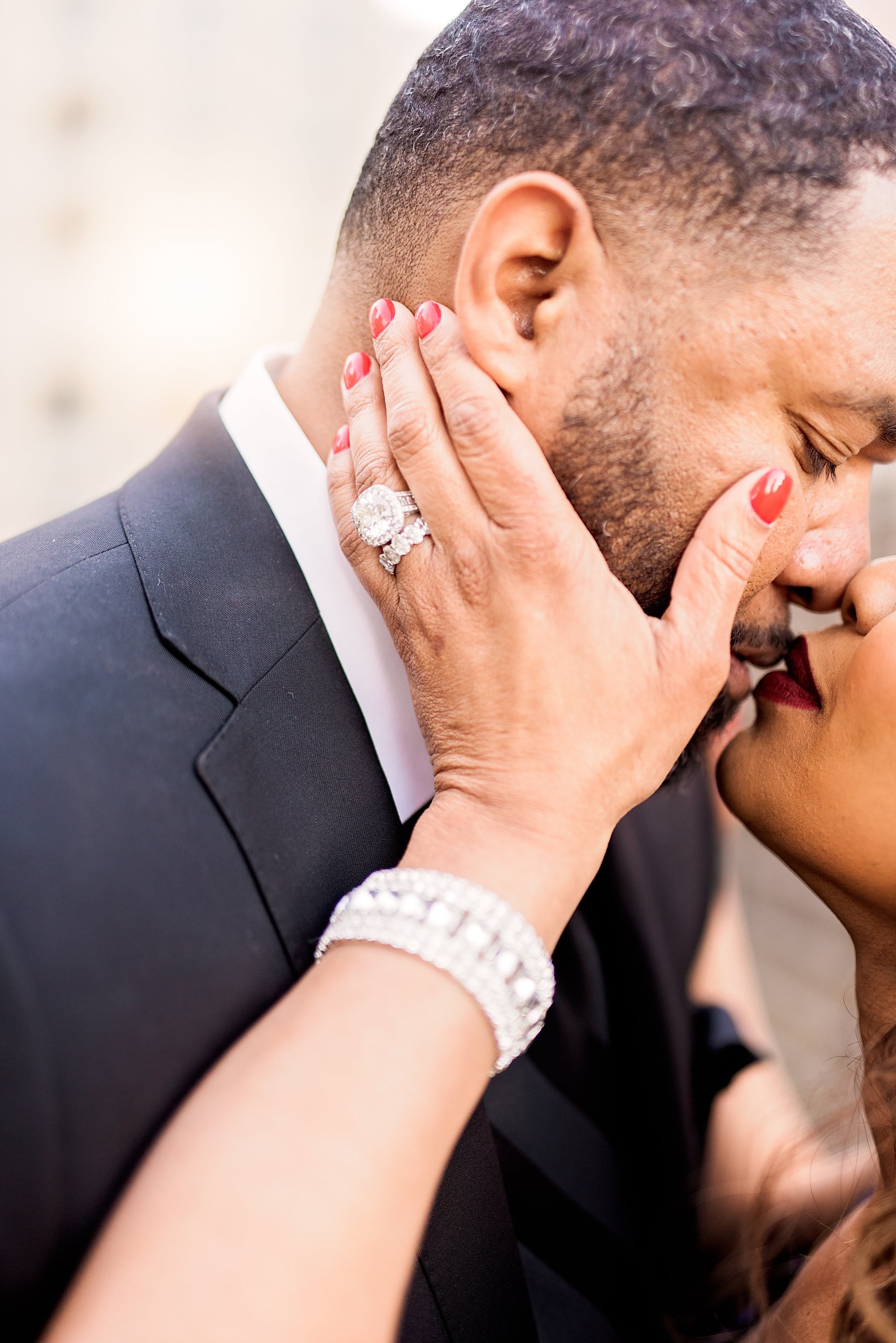 Blue & Black Elegant Engagement