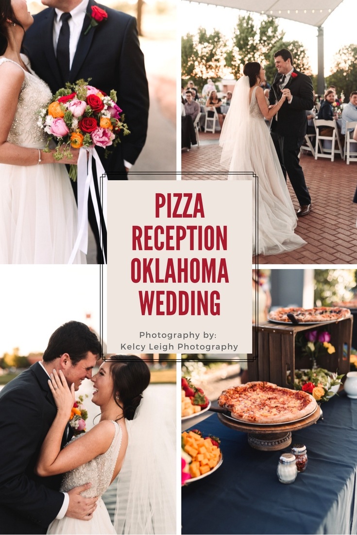 Joyful Spring Wedding in Oklahoma with Pizza Reception