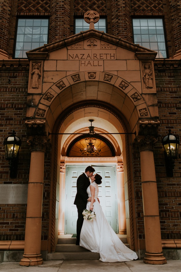 Elegant Black + Ivory Ohio Wedding