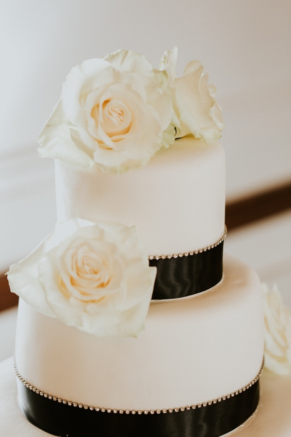 Elegant Black + Ivory Ohio Wedding