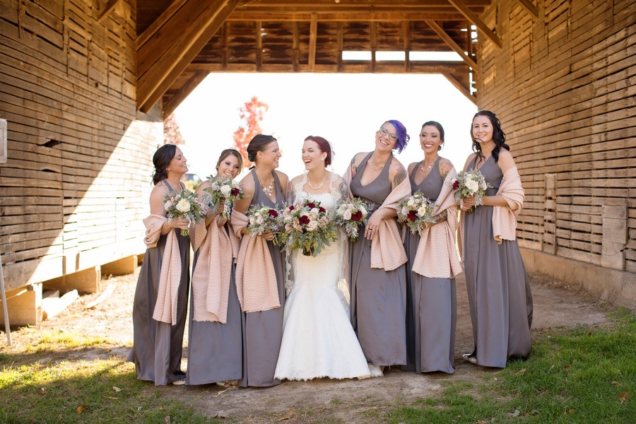 rustic vineyard wedding