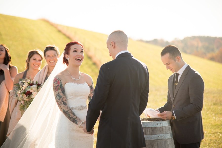 rustic vineyard wedding