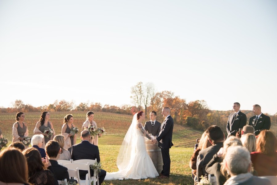 rustic vineyard wedding