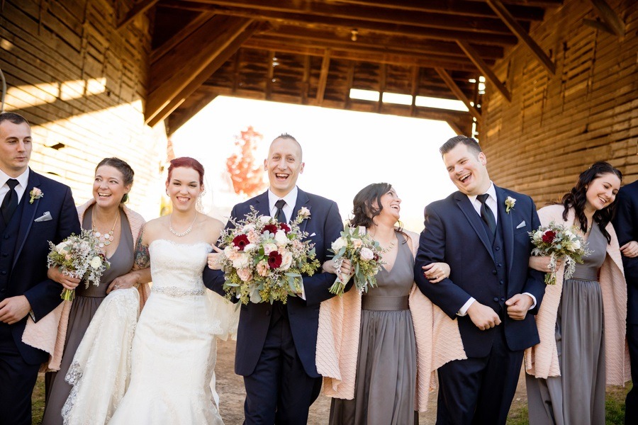 rustic vineyard wedding