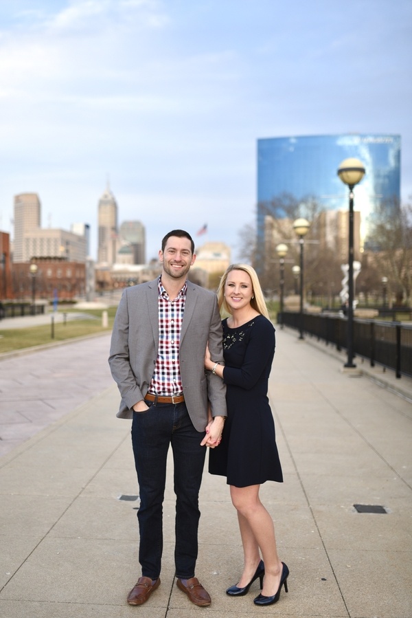 Indianapolis Canal and Fountain Square Engagement