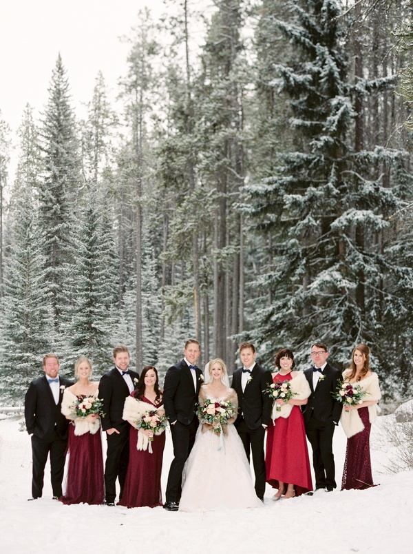 Elegant Winter Wedding at the Fairmont Banff Springs