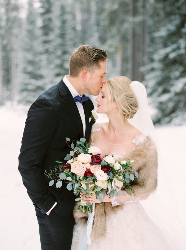 Elegant Winter Wedding at the Fairmont Banff Springs