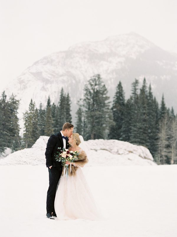 Elegant Winter Wedding at the Fairmont Banff Springs