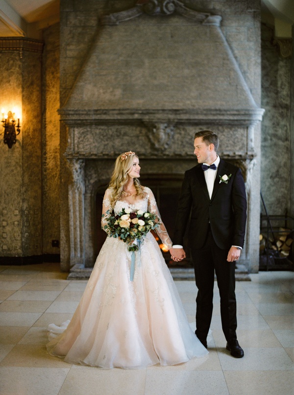 Elegant Winter Wedding at the Fairmont Banff Springs