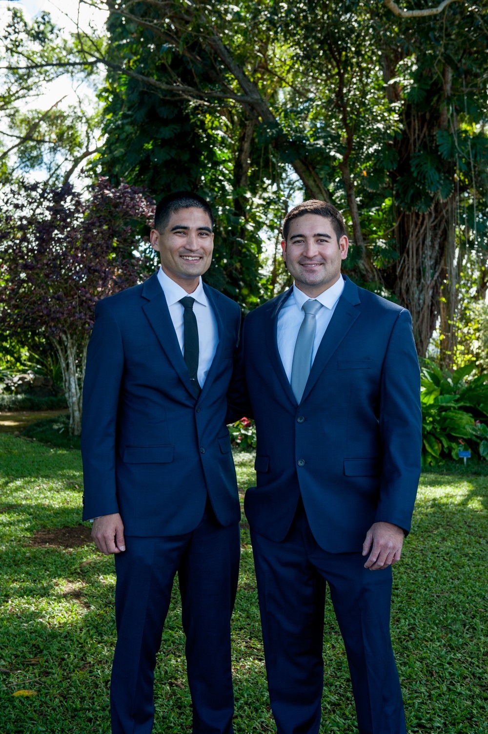 bestman and groom