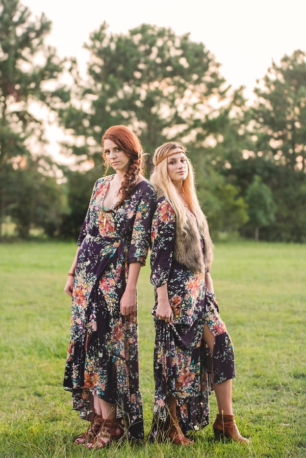 boho bridesmaid