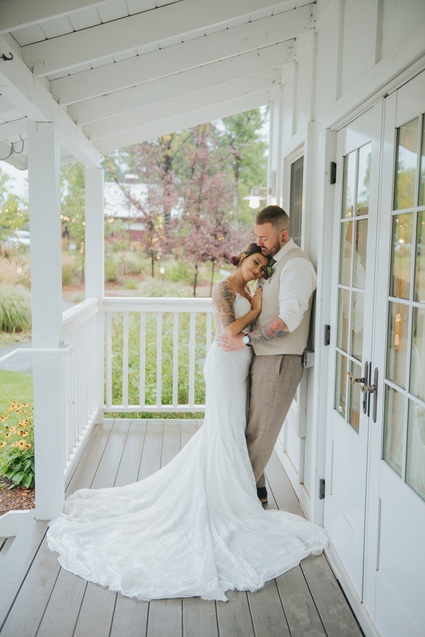 porch wedding