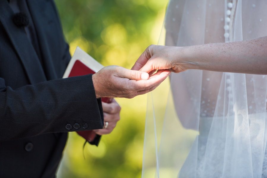 the exchanging of the rings