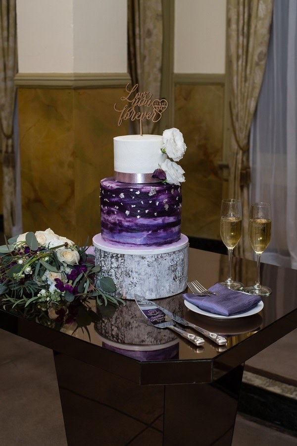 purple wedding