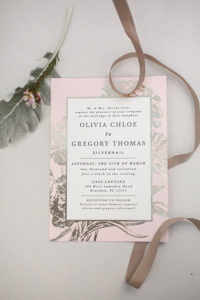 wedding invitation