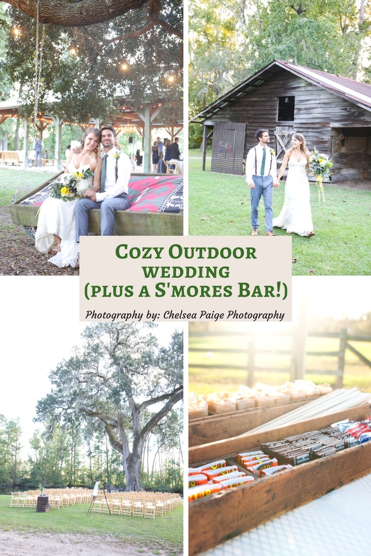 Cozy Outdoor Wedding