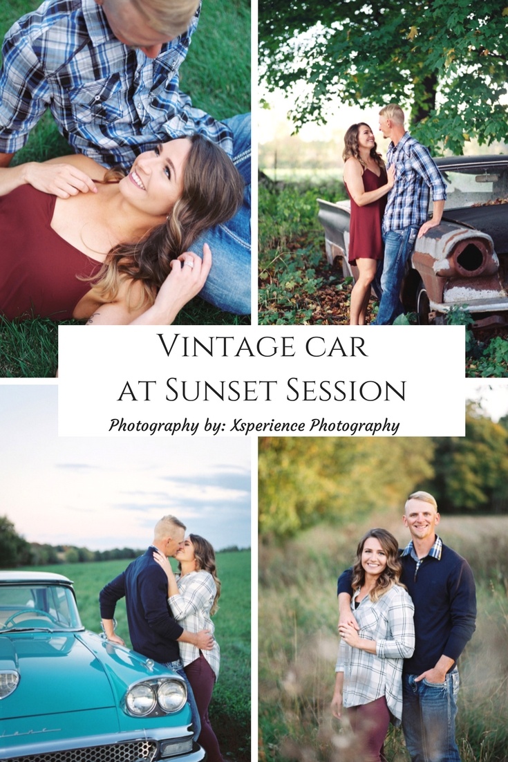 Vintage car at Sunset Session