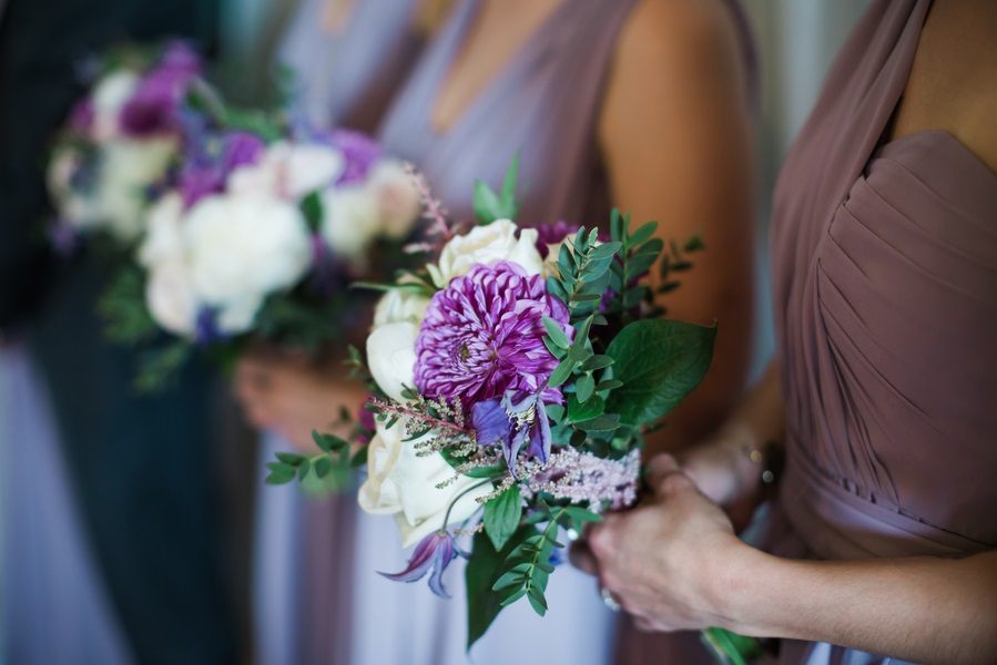 bridesmaids flowers