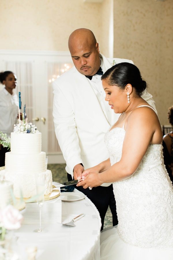 cutting of the cake