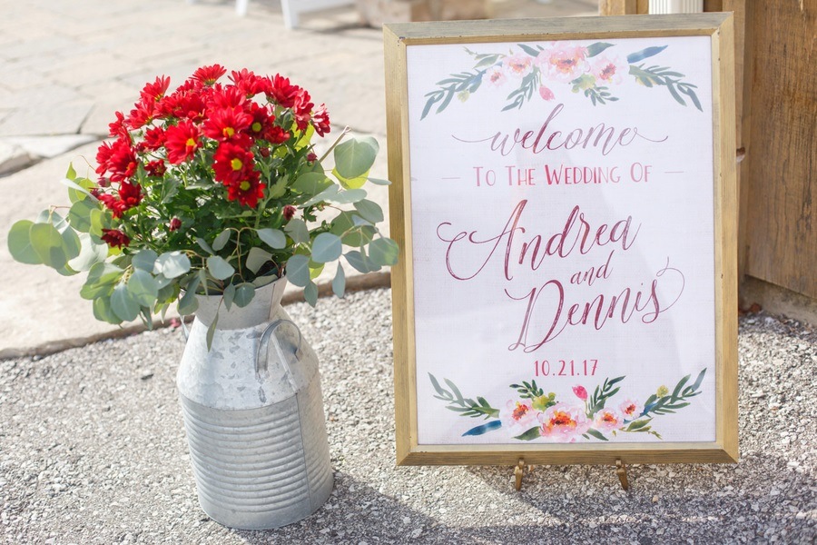 wedding signage