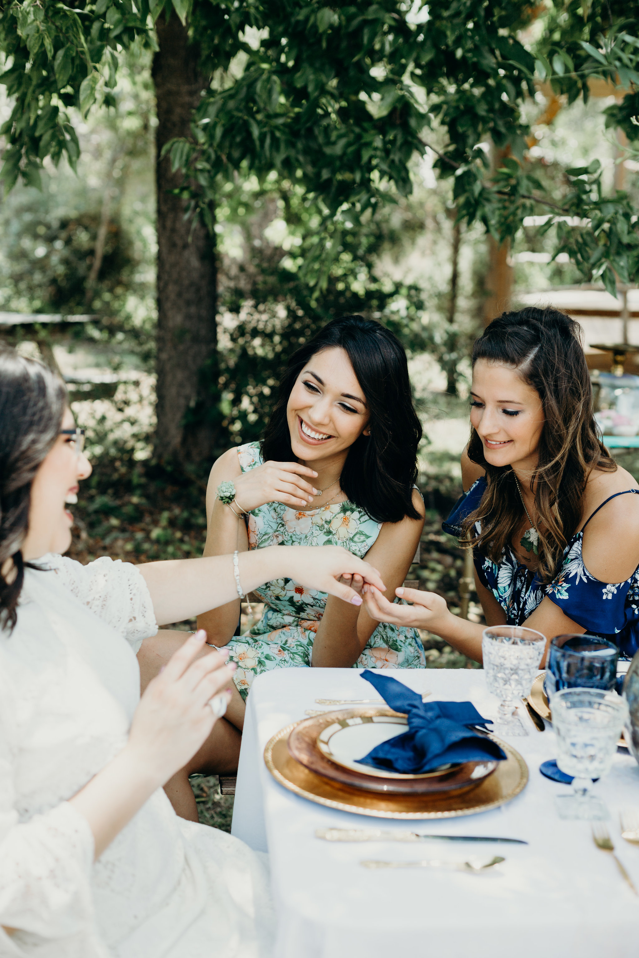 Something Blue Bridal Shower Inspiration Cake And Lace Wedding Blog 1315