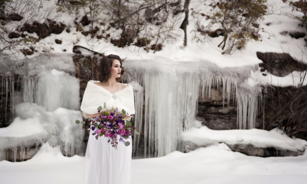 Snowy Winter Bridal